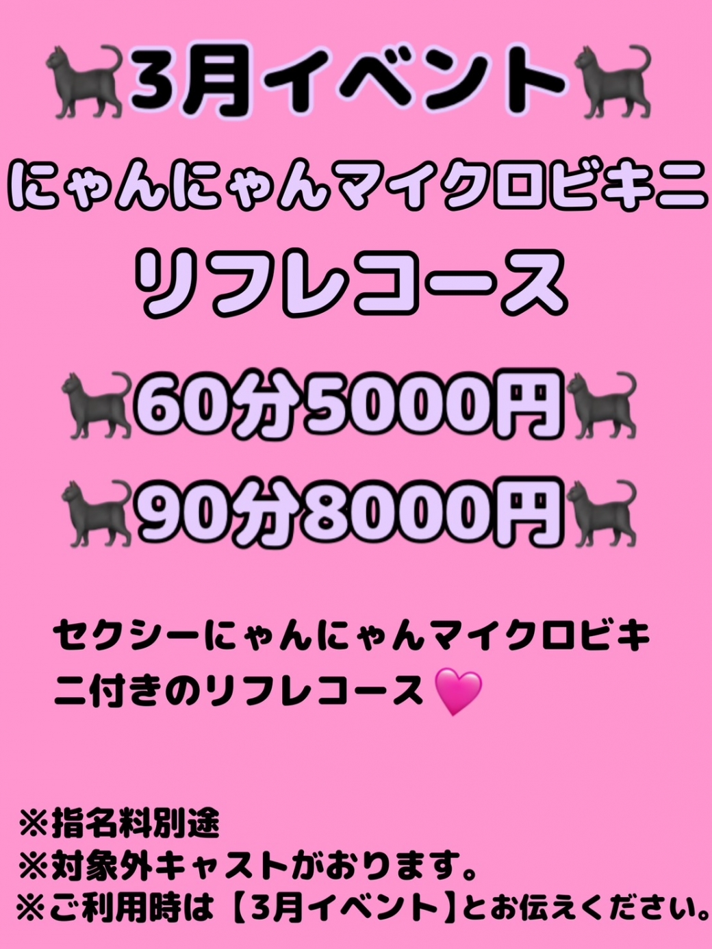 🐈3月イベント🐈