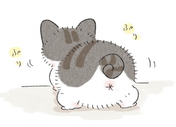 待機中なのよ〜❗