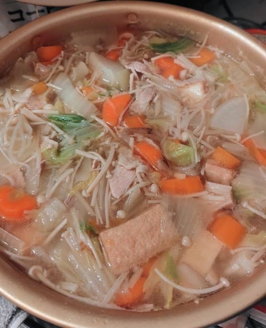 具だくさん豚汁🐽