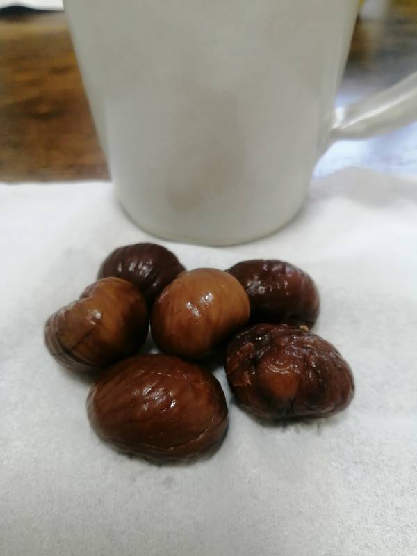むき栗だから