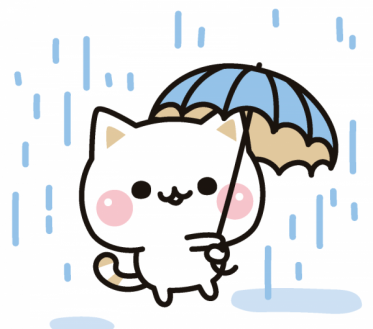 傘は必須アイテム