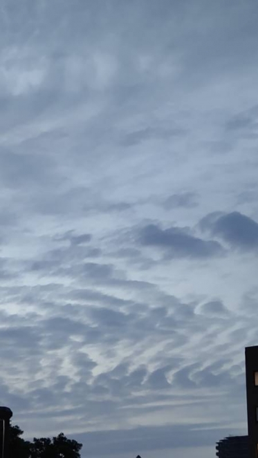 午後7時の空