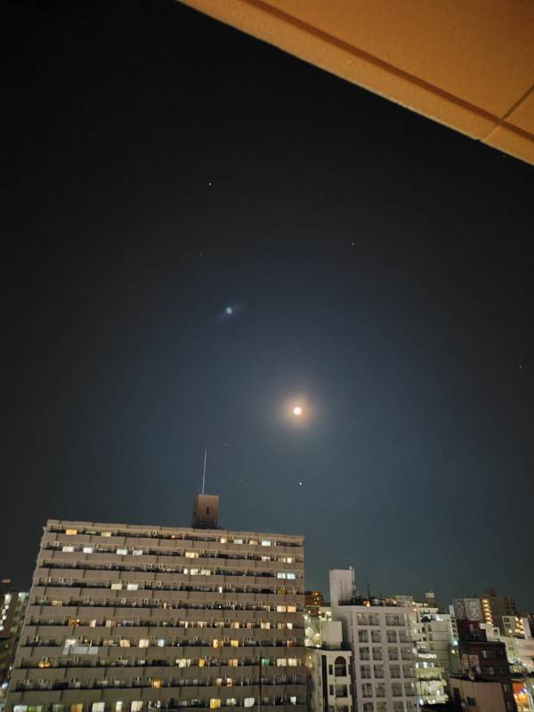 今年最初の満月🌝