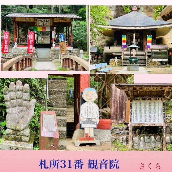 札所巡礼『観音院』と、本日もよろしくお願いいたします☺️🌸