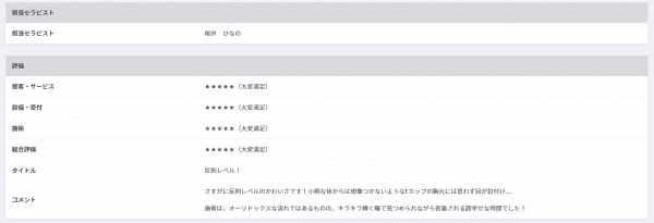 口コミ