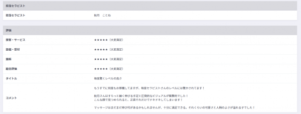 口コミ