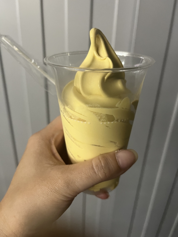 紅はるかの特盛りソフトだょ〜ん♪(๑ᴖ◡ᴖ๑)♪