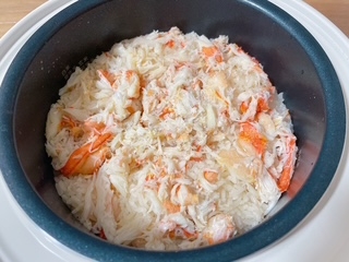 頂き物のカニ🦀で…♪٩(๑❛ᴗ❛๑)۶♪