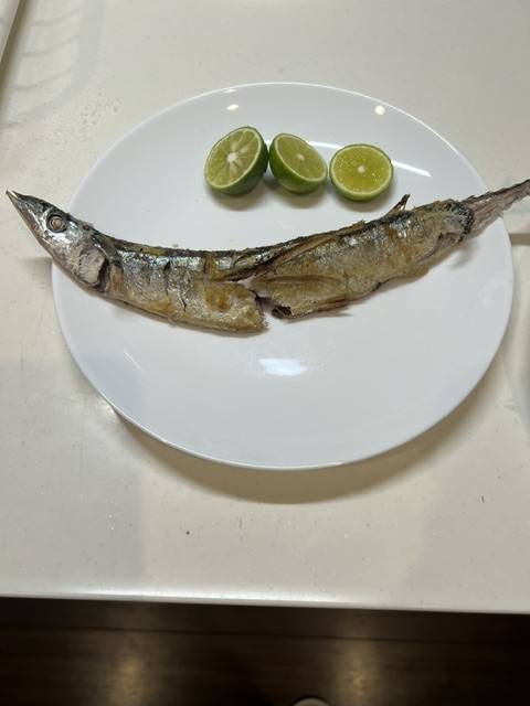 今年の初秋刀魚