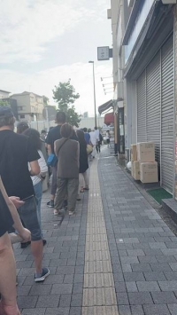 長蛇の列